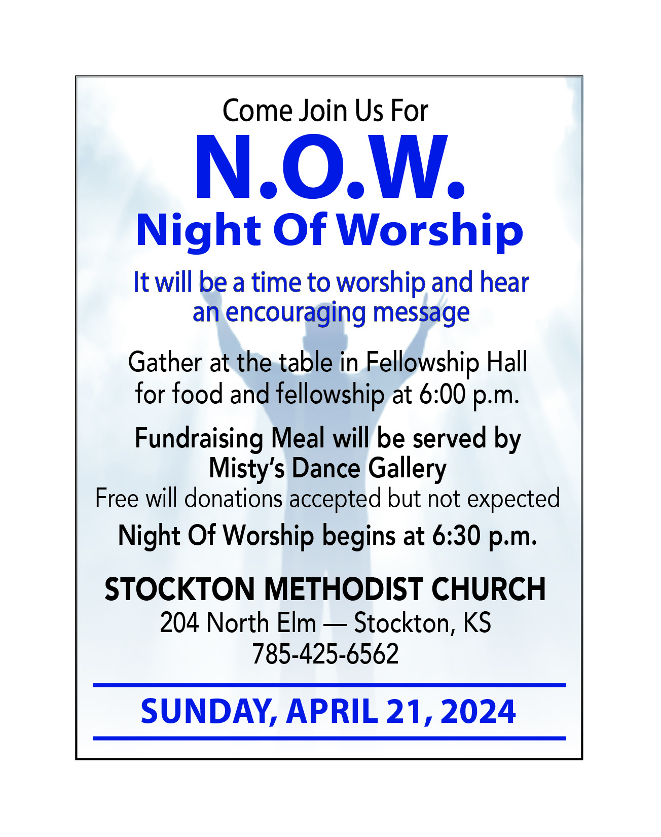 NOW stockton church of restoration