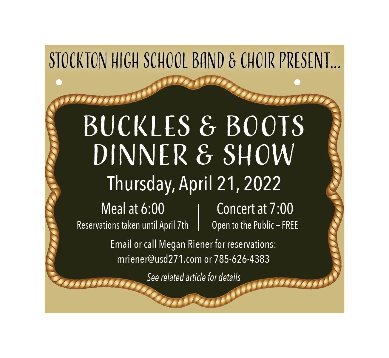buckles and boots