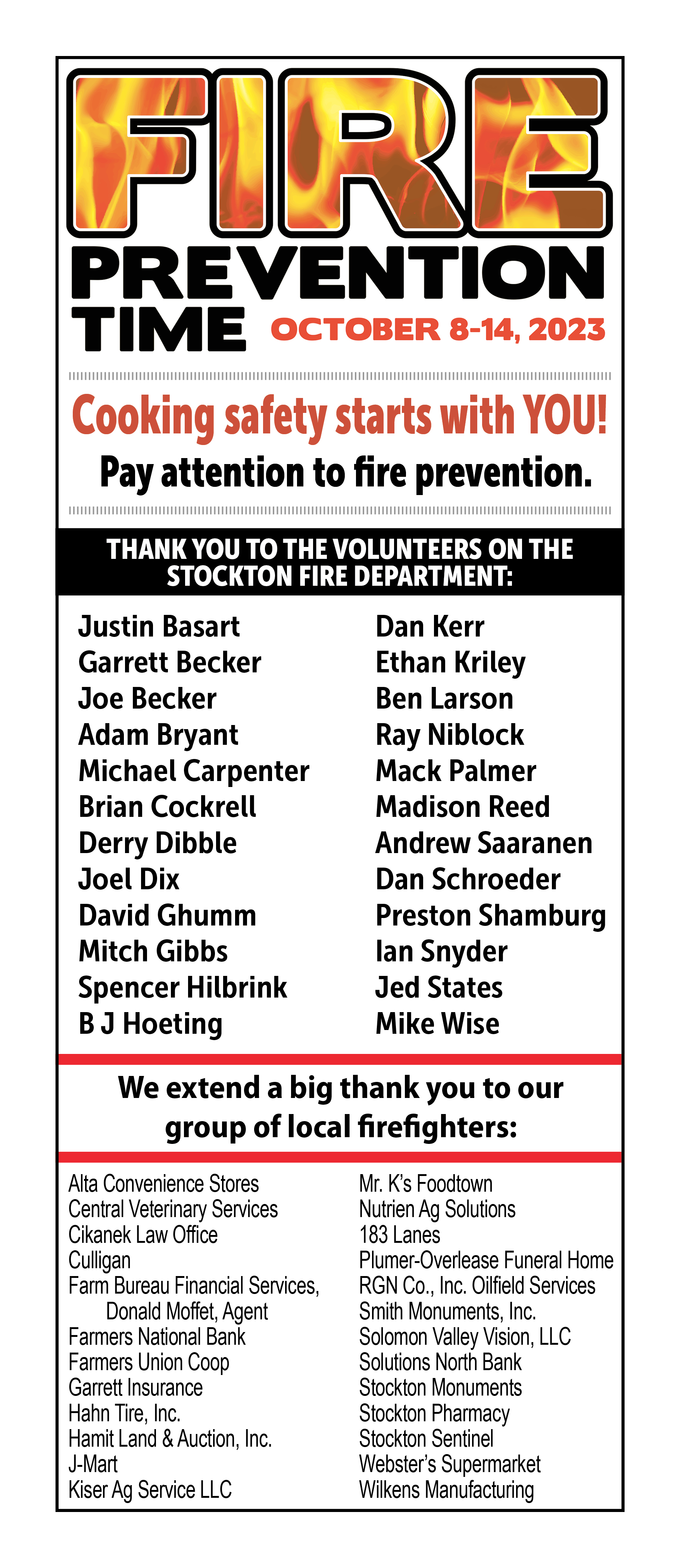 fire prevention week