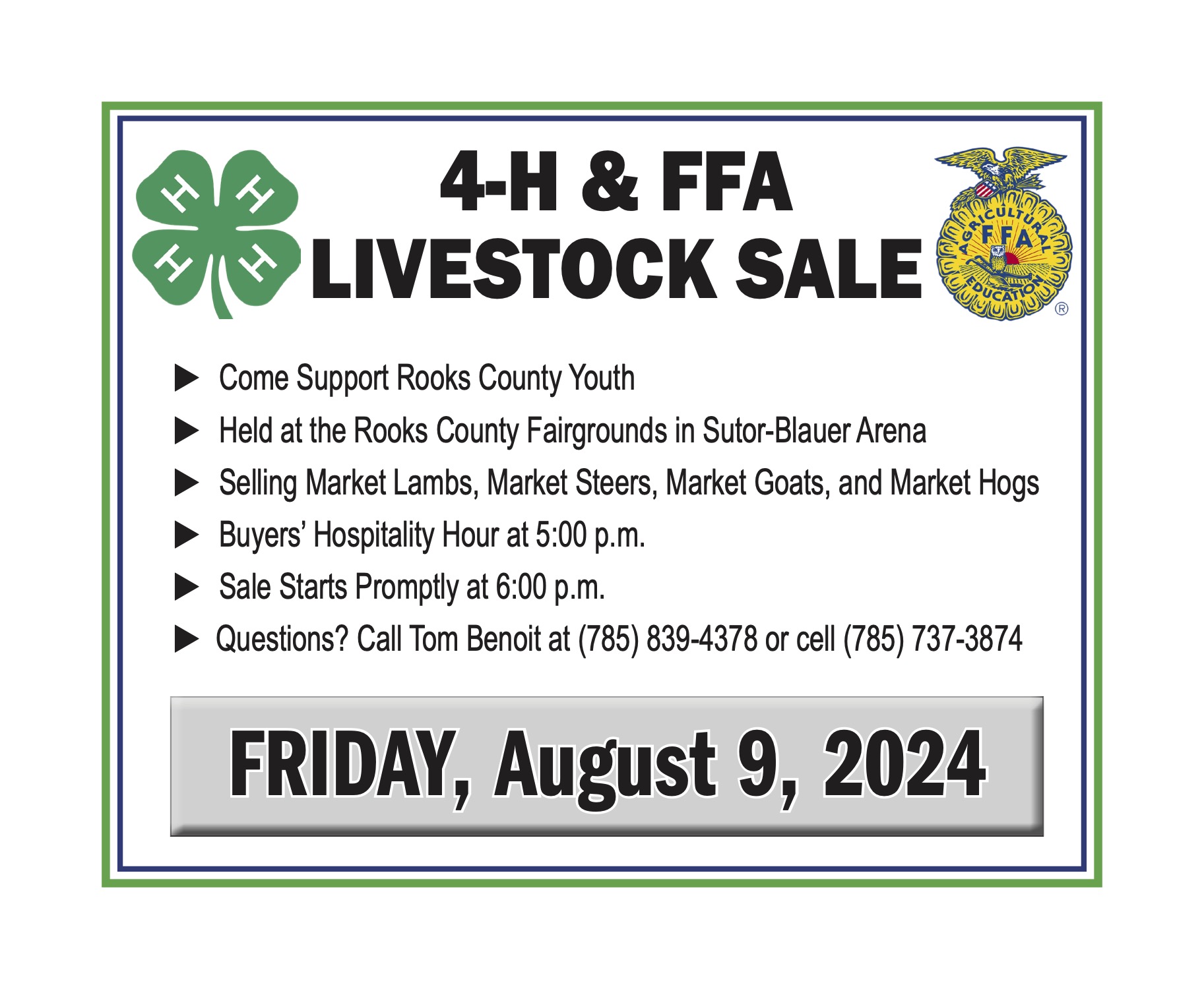 4-h livestock sale