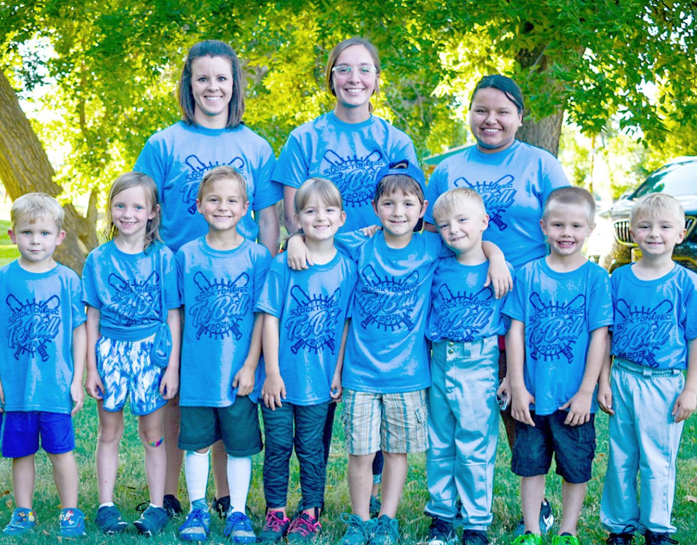 2021 Stockton Rec Commission Tee Ball and Coach Pitch Teams