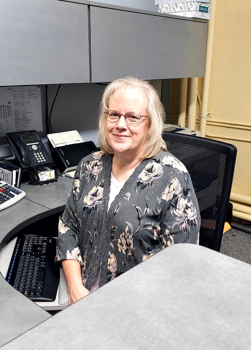 DENISE MURCHIE was sworn in as the new Rooks County Treasurer on Monday, April 1st, by Clerk Laura Montgomery. Murchie will serve the term of Kim Northup, who retired from the position.
