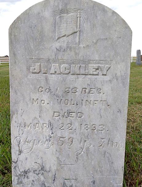 J. Ackley Tombstone
