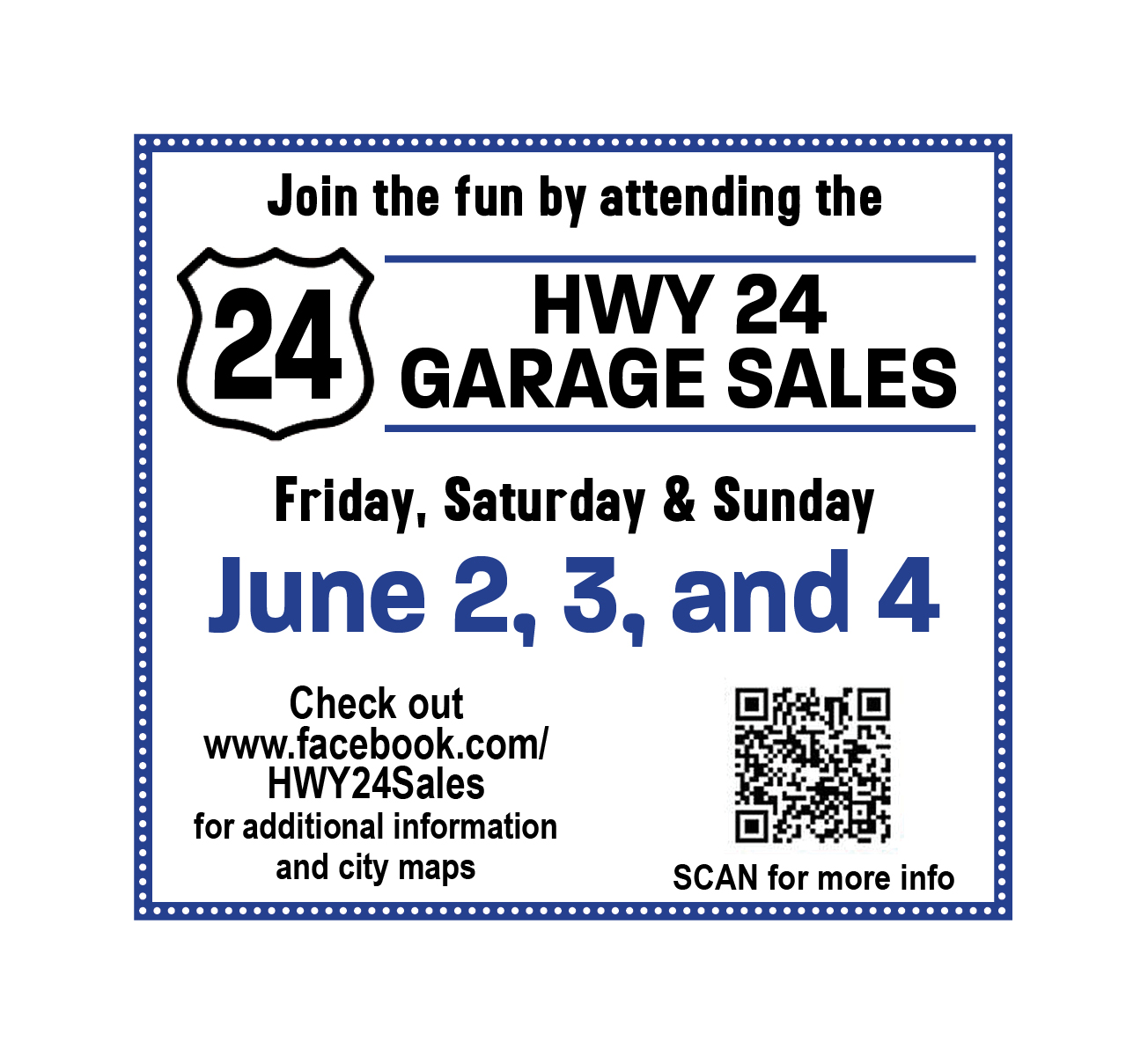 hwy 24 garage sales
