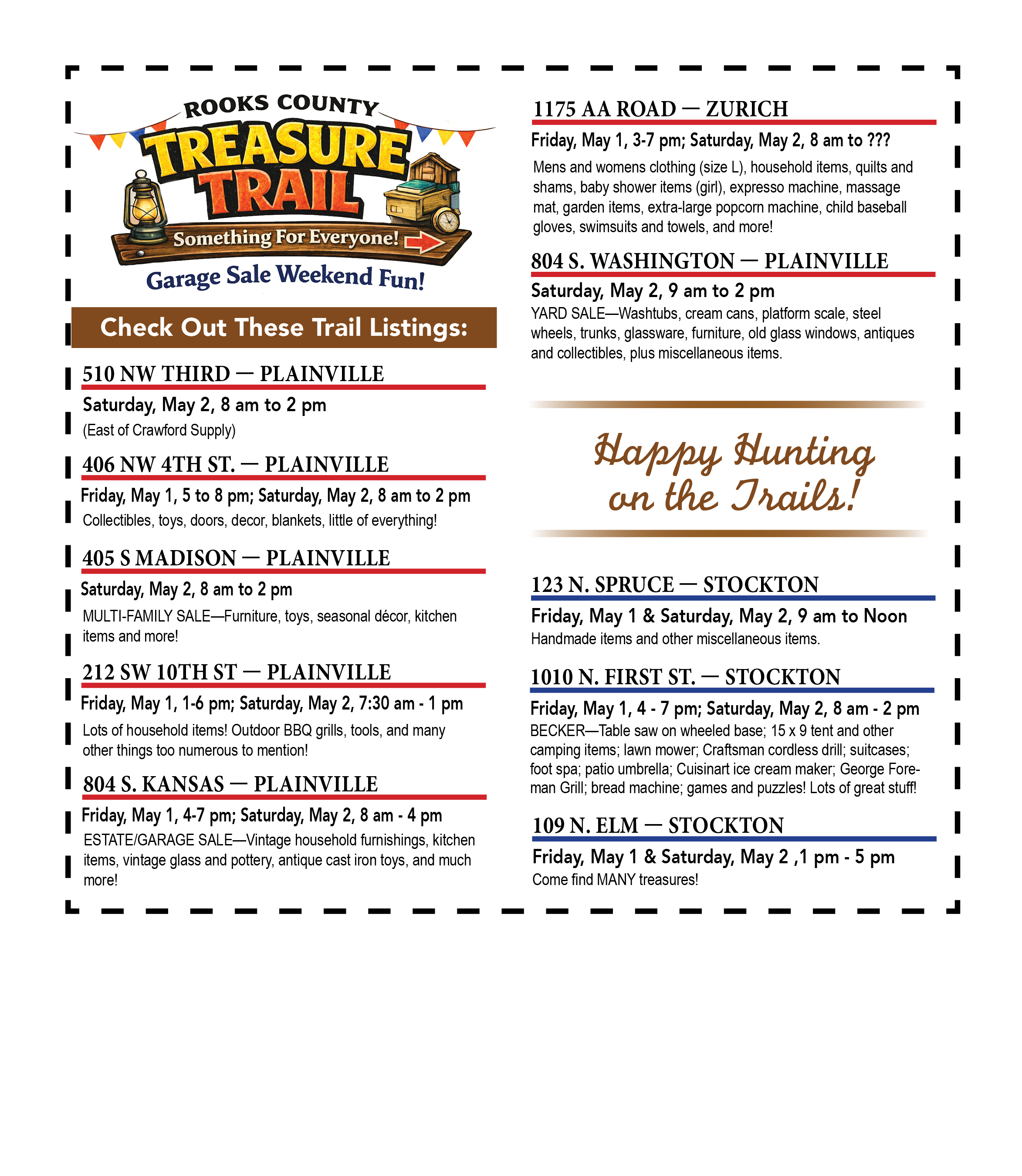 treasure trail