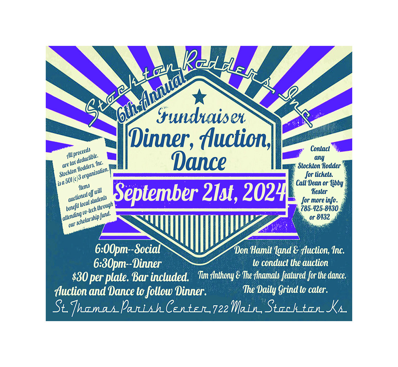 stockton rodders fundraiser