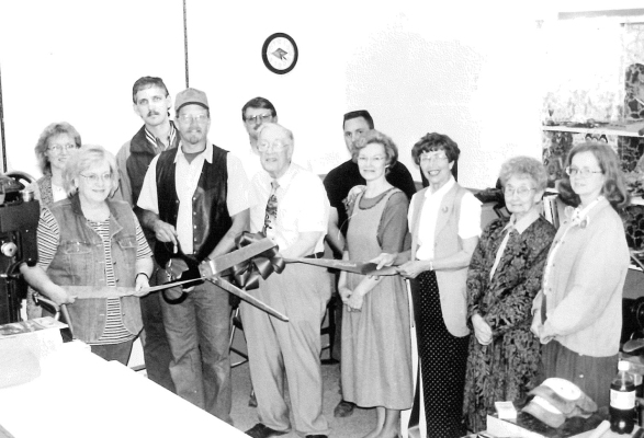 A RIBBON-CUTTING