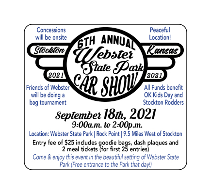 webster state park car show