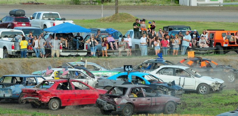 Fair Week ends with Demo Derby