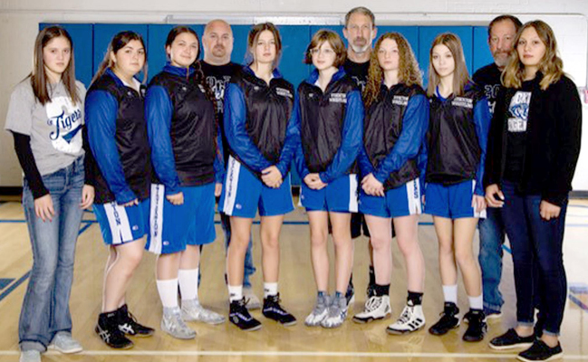 MEMBERS OF THE 2021-22 STOCKTON HIGH SCHOOL GIRLS WRESTLING TEAM