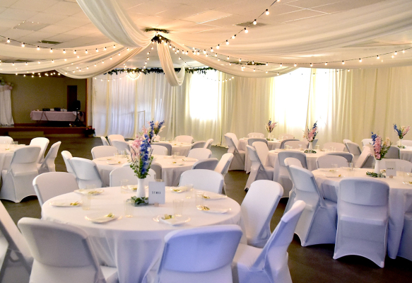 THE STOCKTON CITY HALL was transformed into an 'Enchanted Garden' for this year's Stockton High School Prom, which took place on Saturday, April 12th.