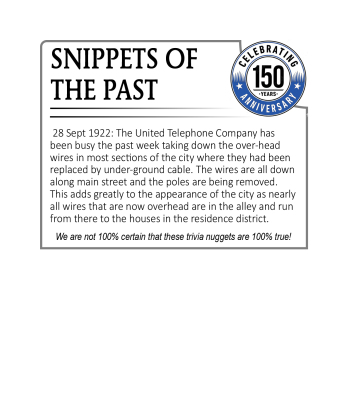 snippets of the past