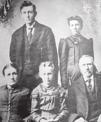 Pictured front row, left to right, are: Hannah, Malinda, and Isaac; and back row, from left: Clark and Lydia.