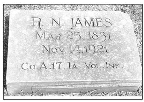 Richard James Tombstone