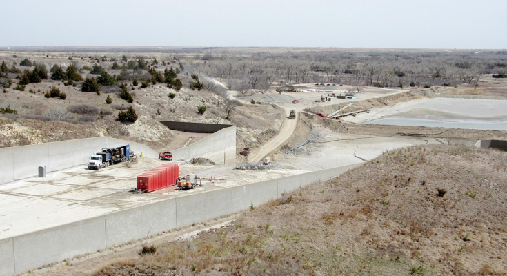 Webster Reservoir Stilling Basin project update