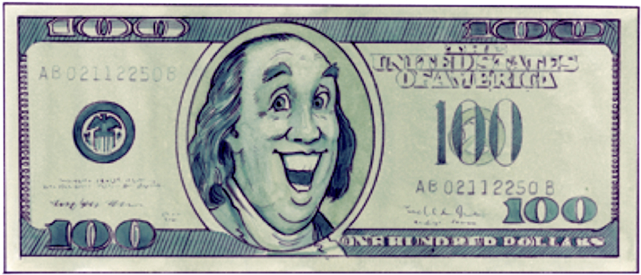100 dollar bill