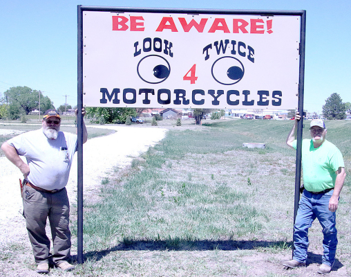 LARRY KIBBEE (LEFT)AND ROBERT HESSLER