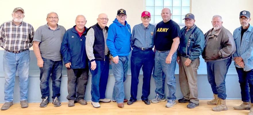 THESE VETERANS