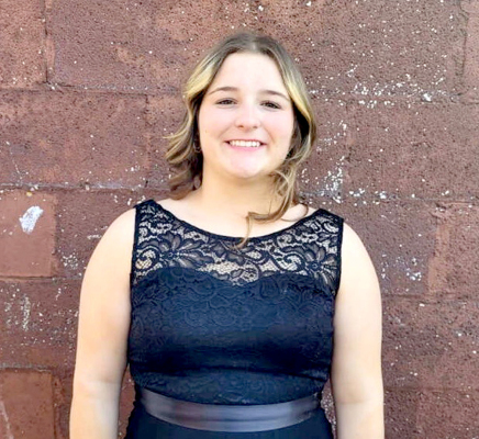 STOCKTON HIGH SCHOOL MUSIC STUDENT SKYLAR AMLONG represented the school at the KSHSAA Music Solos &amp; Ensembles Festival in Oberlin on Saturday, April 5th, receiving an Excellent II Rating for her vocal solo.