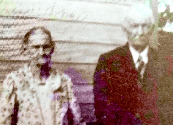 Sarah Grim Stamper and Josiah Grim (date unknown)