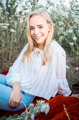 Stockton senior Ellie Bellerive recipient of the Dale M. Dennis Award