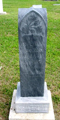 William Weaverling Tombstone