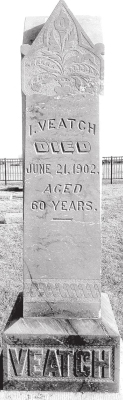 Isaac Veatch Tombstone