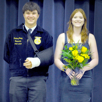ZACH YOUNG AND RACHEL DRYDEN were crowned the 2023 Goblin’s Glory King and Queen at the annual event held last Saturday.