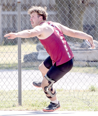 Tucker Rudman — Discus at Plainville Invitational