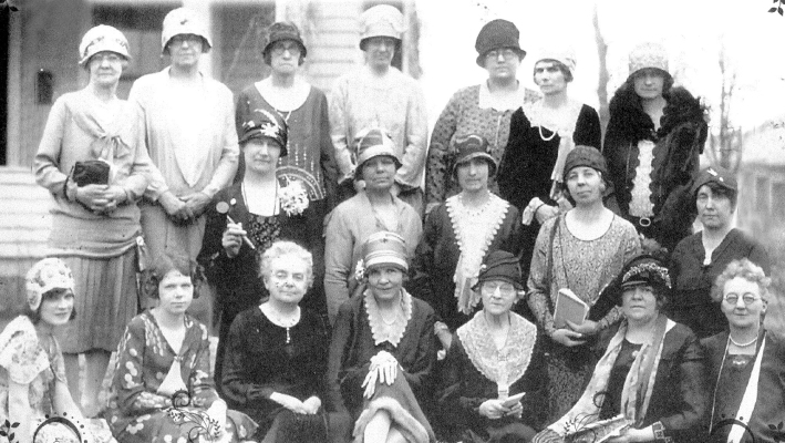 THE SUNFLOWER CLUB was organized on February 23rd, 1897 and on April 15th, 1897, the name was changed to the 20th Century Club. Their motto “While we live, let us continue to learn,” helped them in establishing the public library. The organization was active in many community activities. The individuals and the date of this picture are unknown, so if any of our readers have any information about this photo, please let us know!