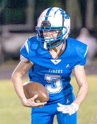 Senior Cameron Balthazor vs. Hill City on Senior Night