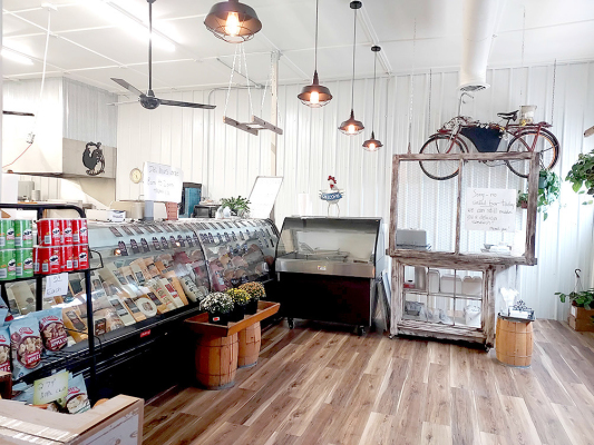 SHIRLEY MAY’S DELI is now located in the front of Webster’s Supermarket and offers a variety of sandwiches, sliced meats and cheese, deli trays and much more.