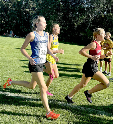 Cheyenne Hoeting at Norton Cross Country Meet
