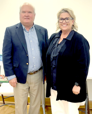 JAY CASEY AND ANNA MUIR were voted in as new members of the Rooks County Health Center Board of Directors during the Board Elections held Friday, May 2, from 1-6 p.m.