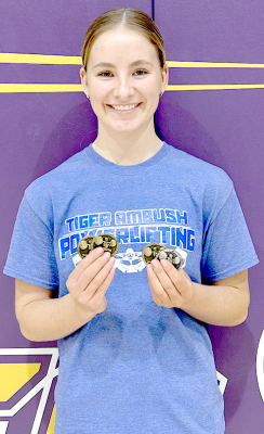 Ava Dix • 1st Overall 2nd Bench • 1st Squat • 1st Clean