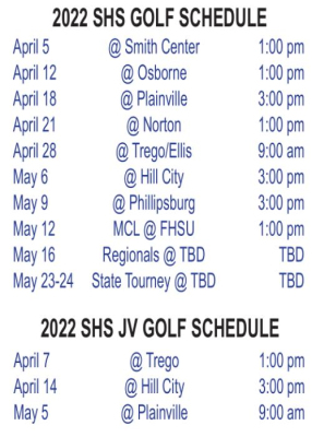 SHS Tiger Golfers tee off their season next Tuesday