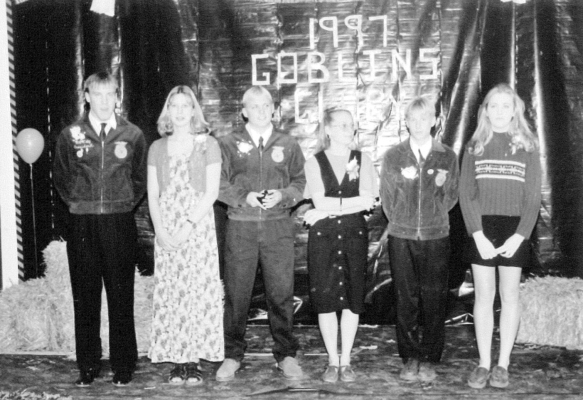 THE STOCKTON HIGH SCHOOL’S 1997 GOBLIN’S GLORY KING AND QUEEN