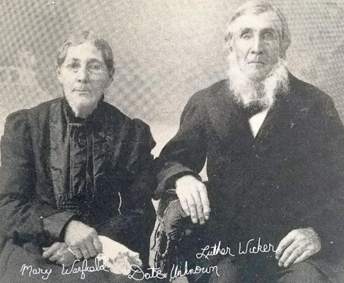 Mary and Luther Wicker date of picture unknown