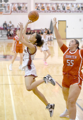 Lady Cardinal Alayah Lair vs. Quinter
