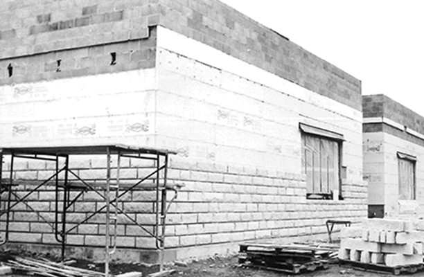 LOOKING AT THE NORTHWEST CORNER