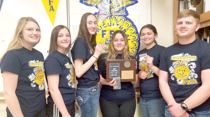 Local FFA Team places second