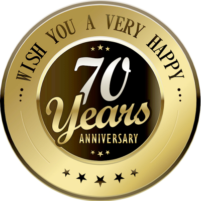 70th anniversary