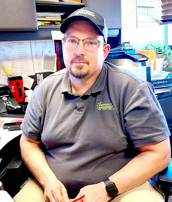 ADAM BRYANT of Stockton is the new Rooks County Emergency Management Director.