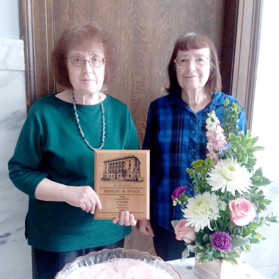 Sprick honored