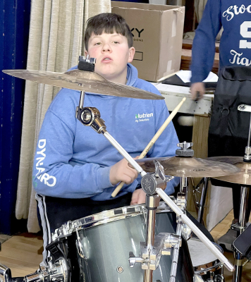 Garrison Mongeau at Stockton vs. Victoria game