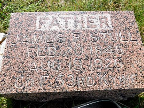 James Stull Tombstone