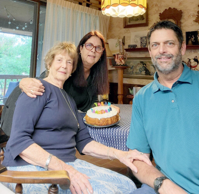 DEB BALDERSTON of Depauw, Ind., and Bill Balderston of Salina spent the weekend with their mother, Joan Balderston, to celebrate her 92nd birthday, which is June 6.