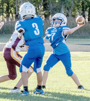 Hudson Kriley (#7) and Lane Muir (#3) vs. Osborne JH