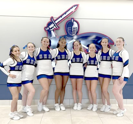 THE SHS CHEER TEAM