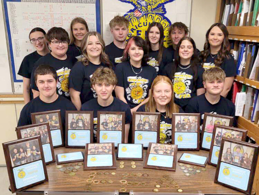 The Stockton FFA Chapter was crowned the Northwest District FFA Senior Division Sweepstakes Champions for the 2025-2026 school year! Congratulations!